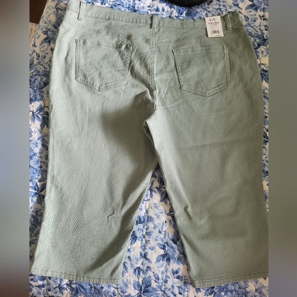 NWT Gloria Vanderbilt Amanda Plus Size Capris - Picture 2 of 12